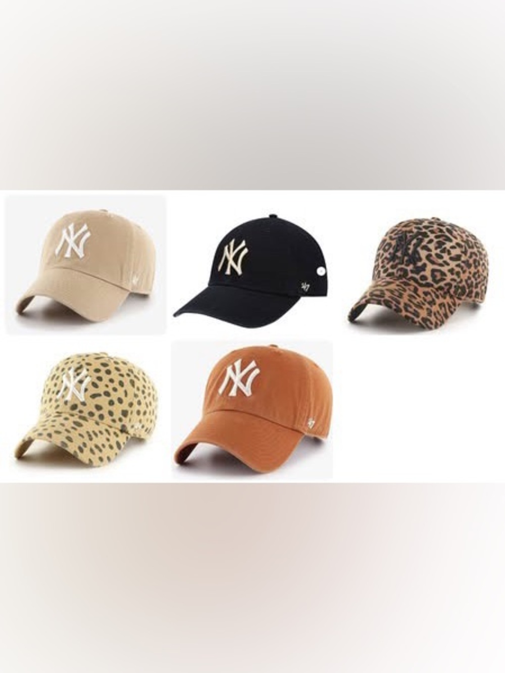 47 Brand NY & LA Baseball Hats